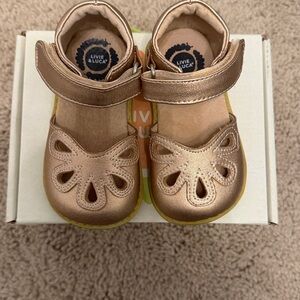 Livie & Luca Rose Gold Baby Shoes